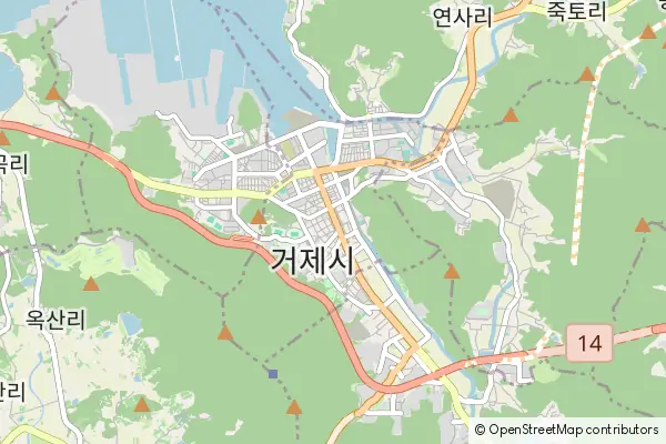 Karte Geoje