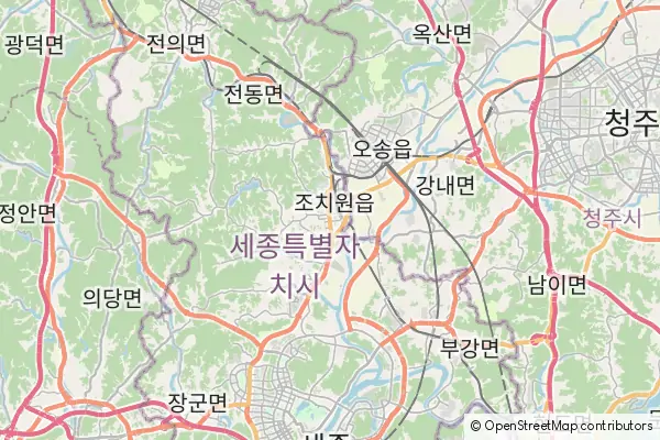 Karte Sejong