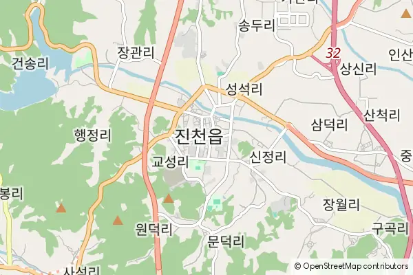 Karte Jincheon-gun