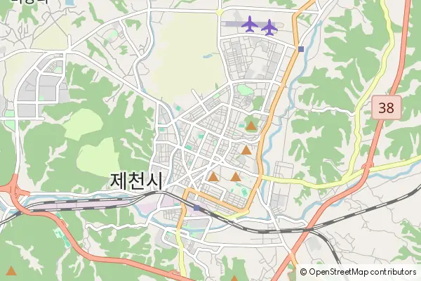 Karte Jecheon