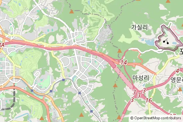 Karte Yongin