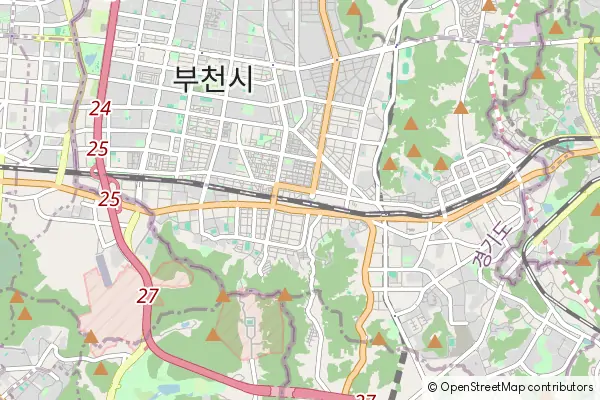 Karte Bucheon