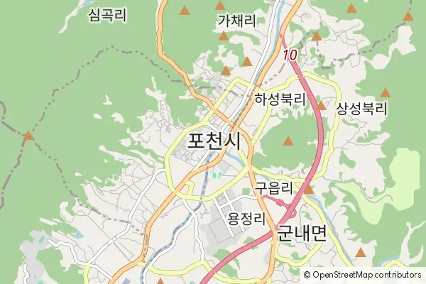 Karte Pocheon