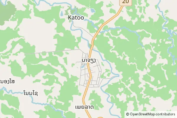 Karte: Ba Chiang • © OpenStreetMap contributors Karte Ba Chiang