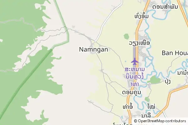 Karte: Luang Namtha • © OpenStreetMap contributors Karte Luang Namtha