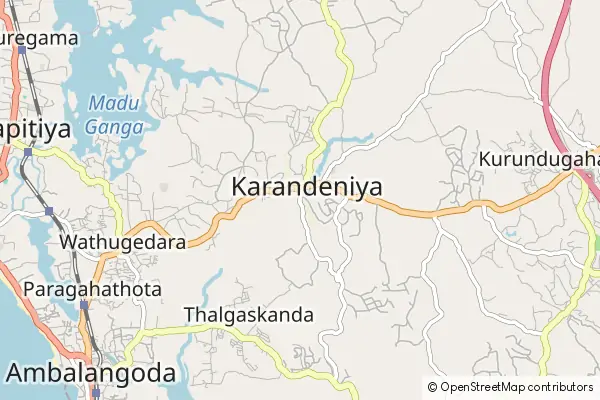 Karte Karandeniya