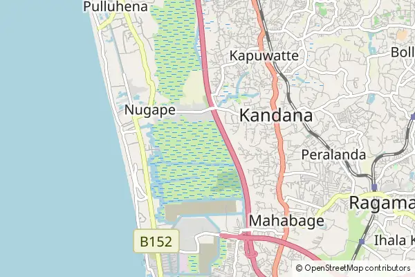 Karte Kandana