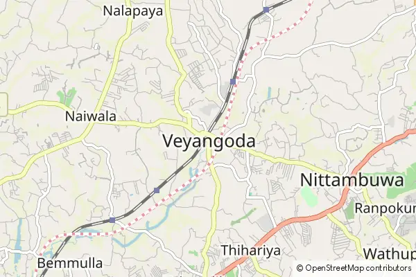 Karte Veyangoda