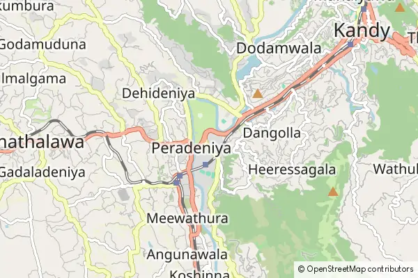 Karte Peradeniya
