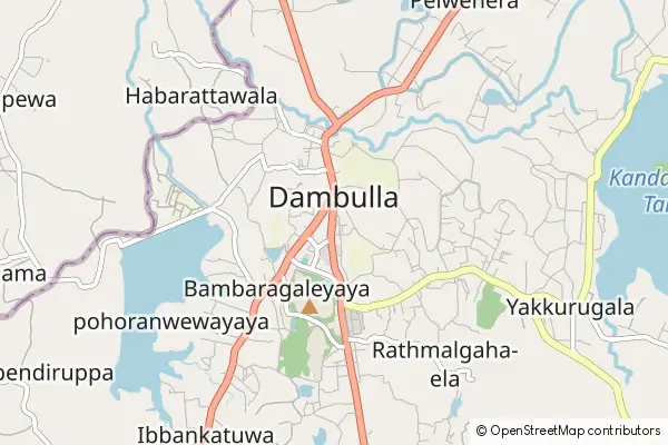 Karte Dambulla