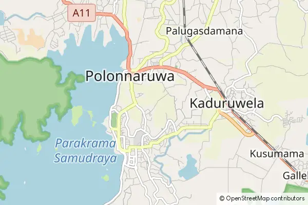 Karte Polonnaruwa