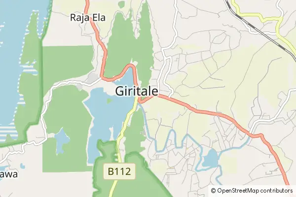 Karte Giritale