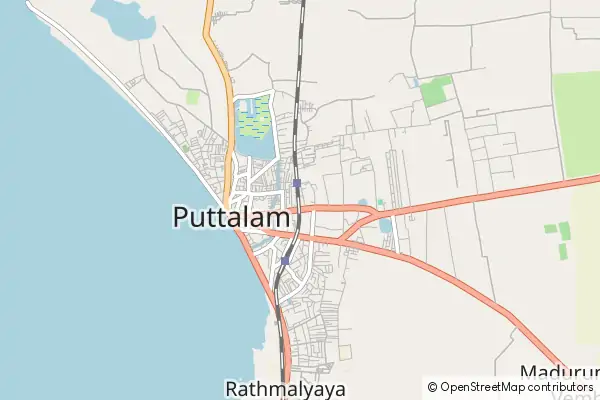 Karte Puttalam