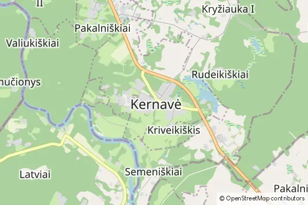 Karte Kernavė