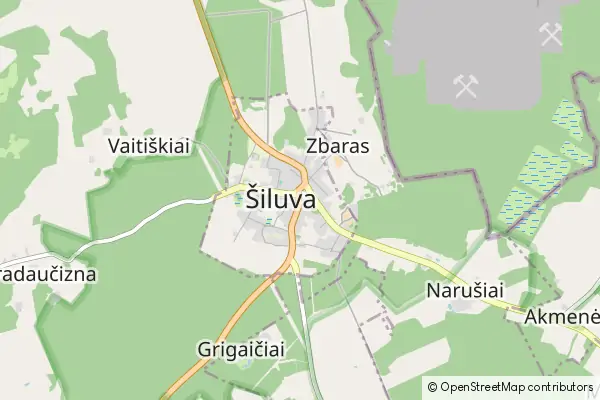 Karte Šiluva