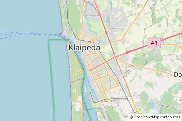 Karte Klaipėda