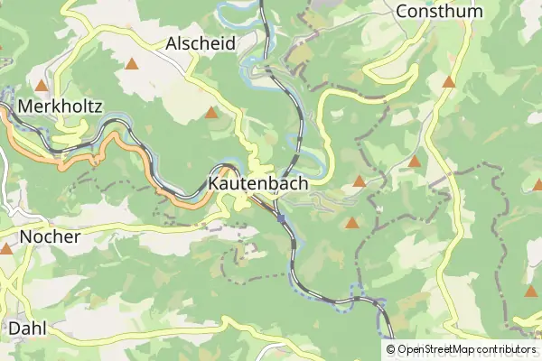 Karte Kautenbach