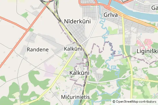 Karte Kalkuni