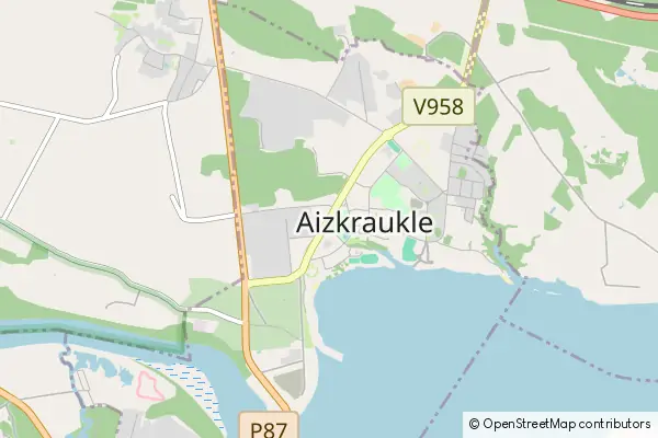 Karte Aizkraukle