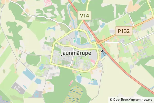 Karte Jaunmārupe