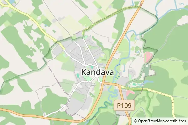 Karte Kandava