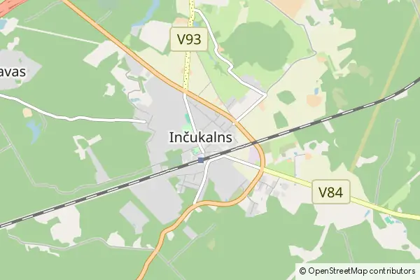 Karte Inčukalns