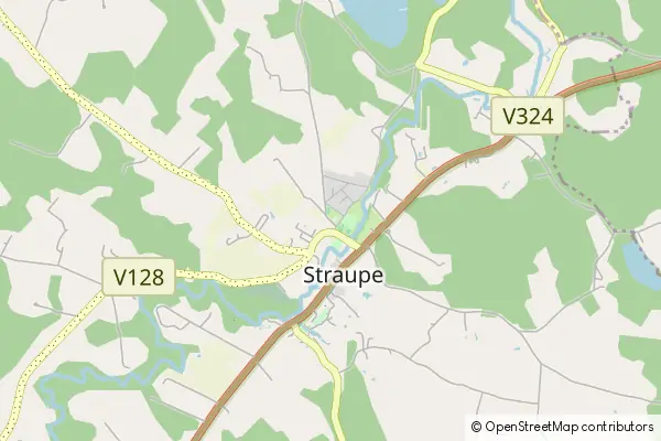 Karte Straupe