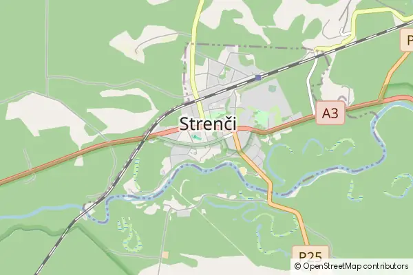 Karte Strenči