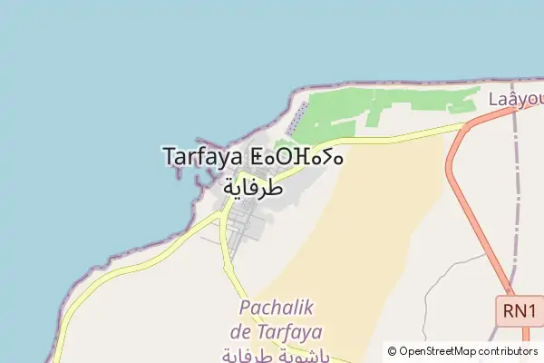 Karte: Tarfaya • © OpenStreetMap contributors Karte Tarfaya
