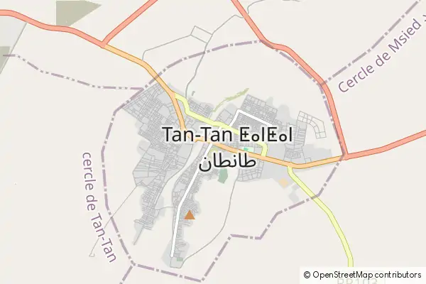 Karte: Tan-Tan • © OpenStreetMap contributors Karte Tan-Tan