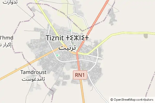 Karte Tiznit