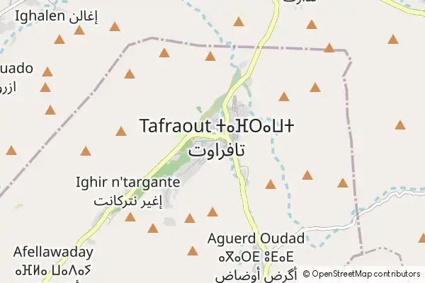 Karte Tafraoute