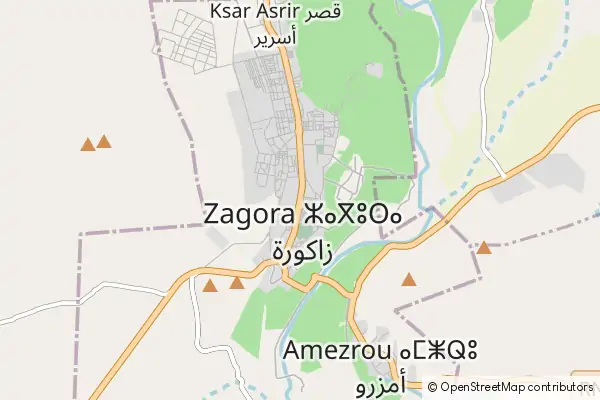 Karte Zagora