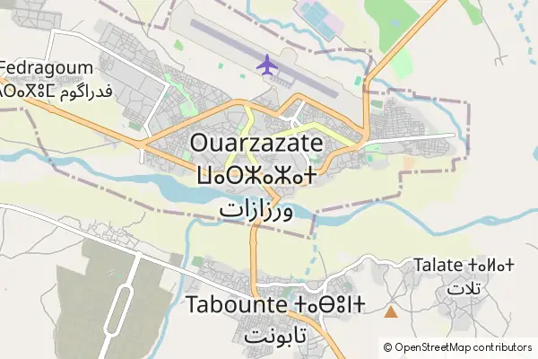 Karte Ouarzazate