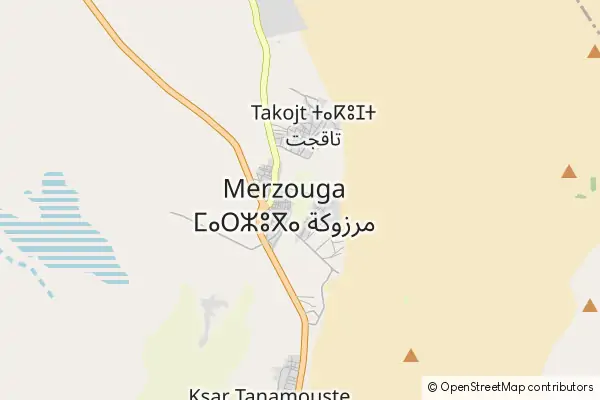 Karte Merzouga