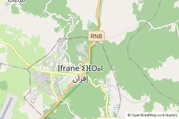 Karte Ifrane