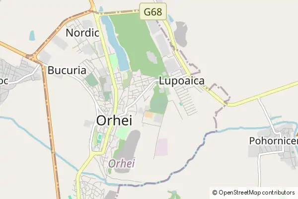 Karte Orhei