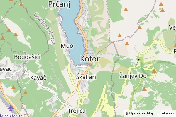 Karte Kotor