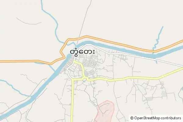 Karte: Twantay • © OpenStreetMap contributors Karte Twantay