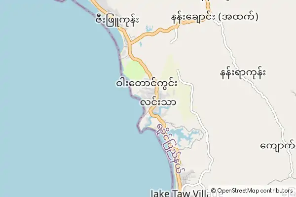 Karte: Ngapali • © OpenStreetMap contributors Karte Ngapali