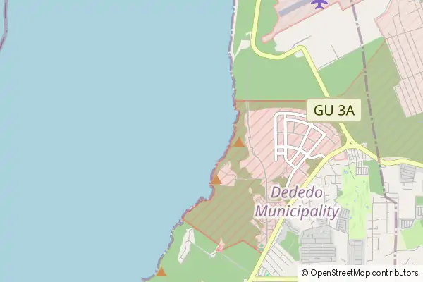 Karte: Dededo • © OpenStreetMap contributors Karte Dededo