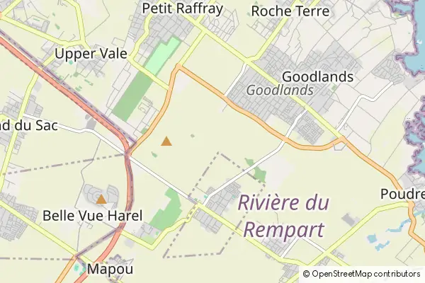 Karte Rivière du Rempart