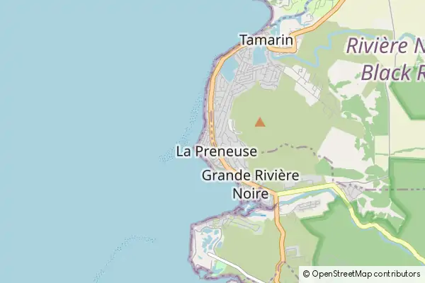 Karte Riviere Noire