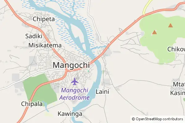 Karte Mangochi