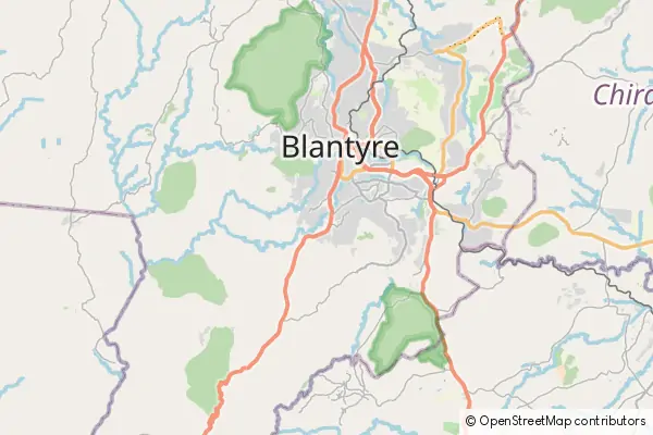 Karte Blantyre