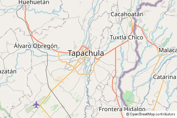 Karte Tapachula