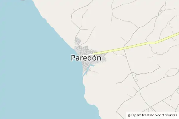 Karte Paredón