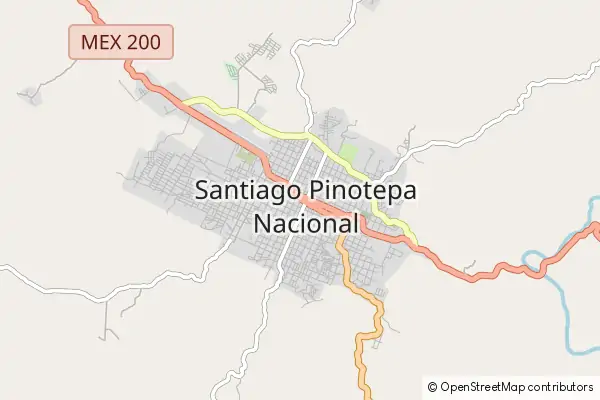 Karte Pinotepa Nacional