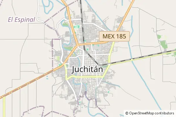 Karte Juchitan