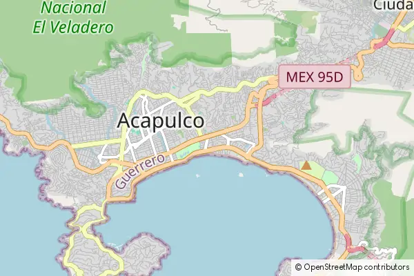 Karte Acapulco